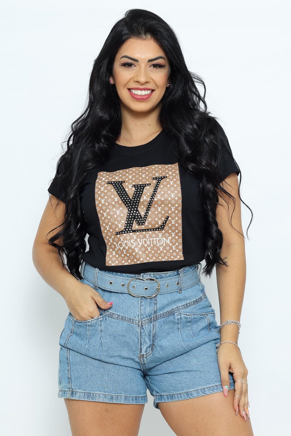 Lv Louis Vuitton - Preto (zoom)