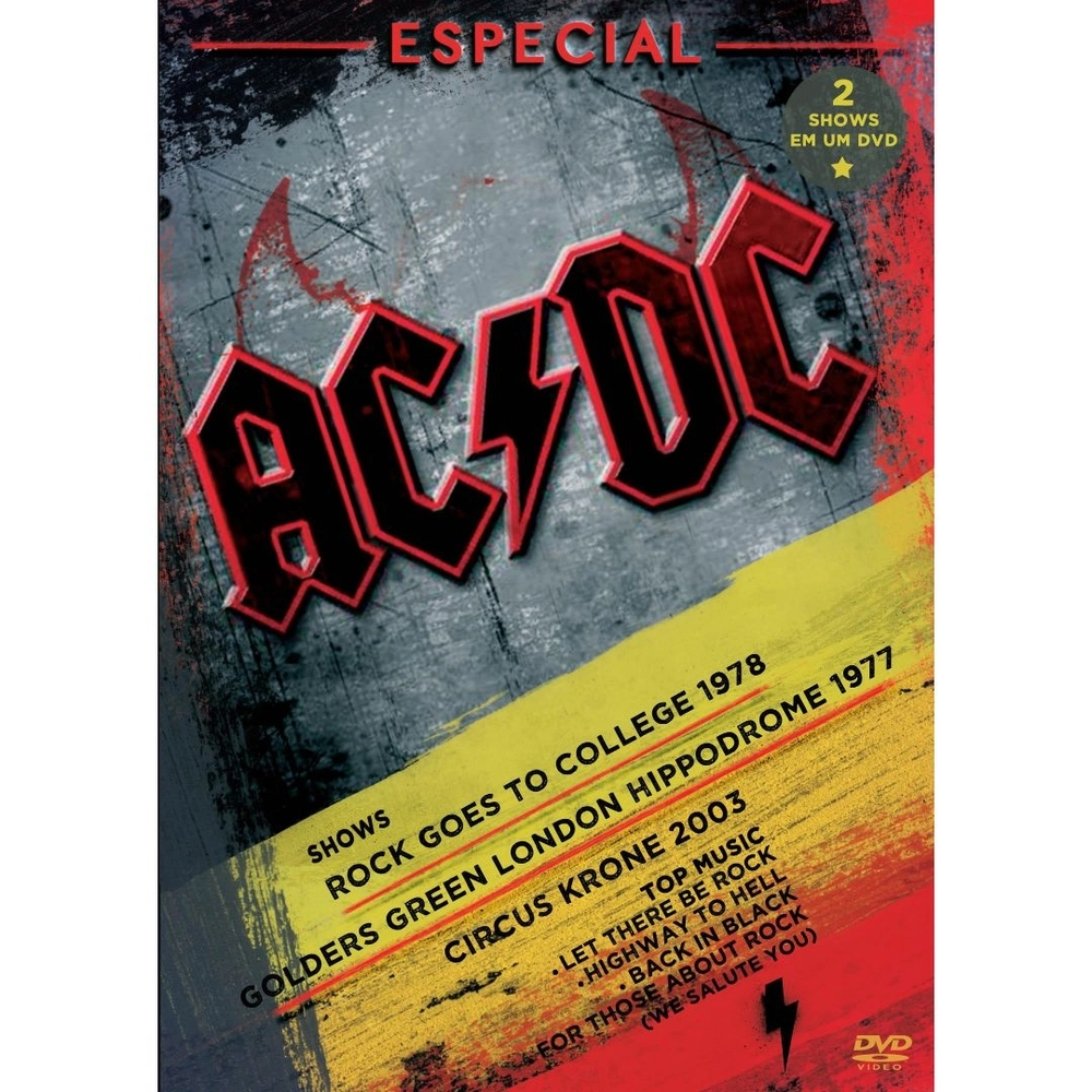 DVD AC/DC - SPECIAL SHOWS