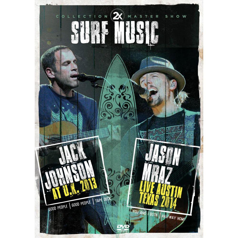DVD JASON MRAZ & JACK JOHNSON SURF MUSIC