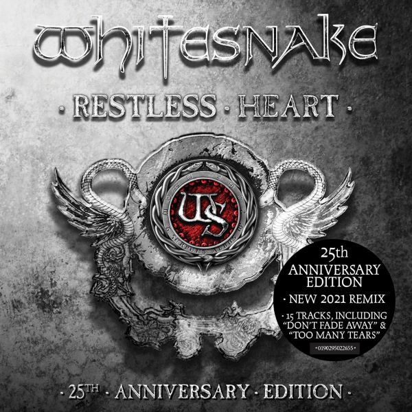 CD WHITESNAKE - RESTLESS HEART - 25TH ANNIVERSARY EDITION