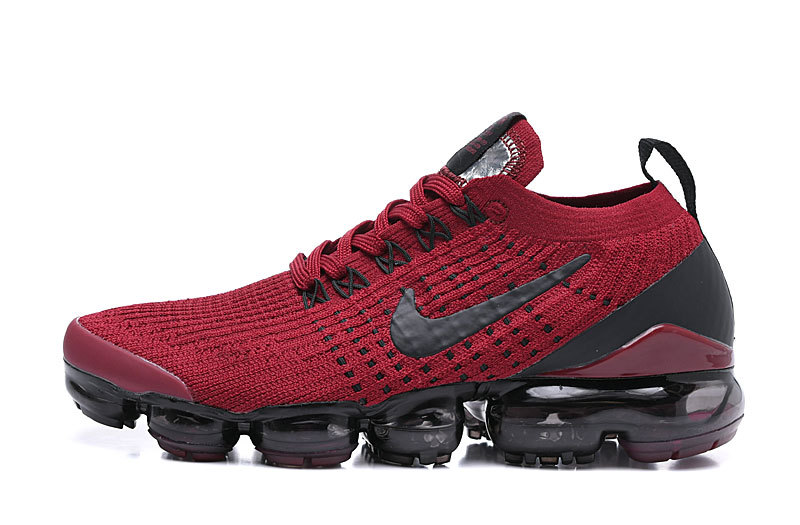 red nike vapormax flyknit 3