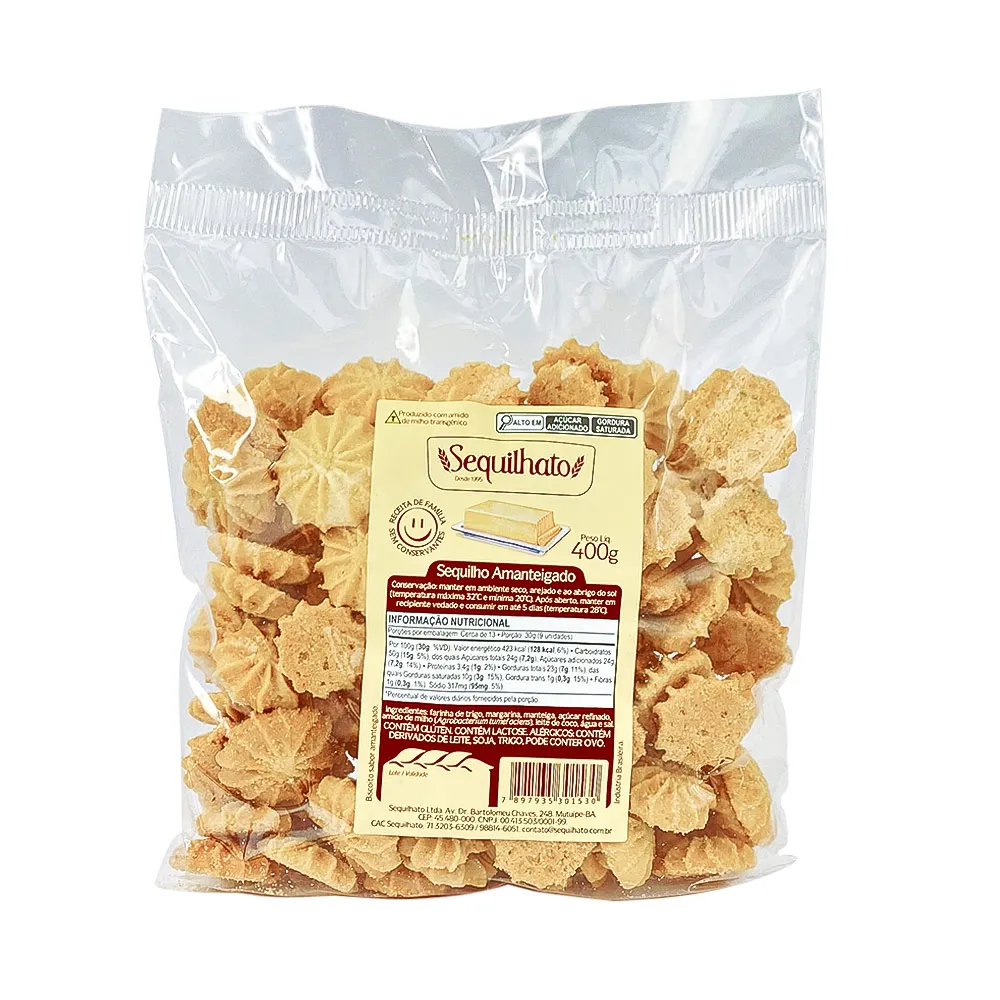 Amanteigado saco 400g