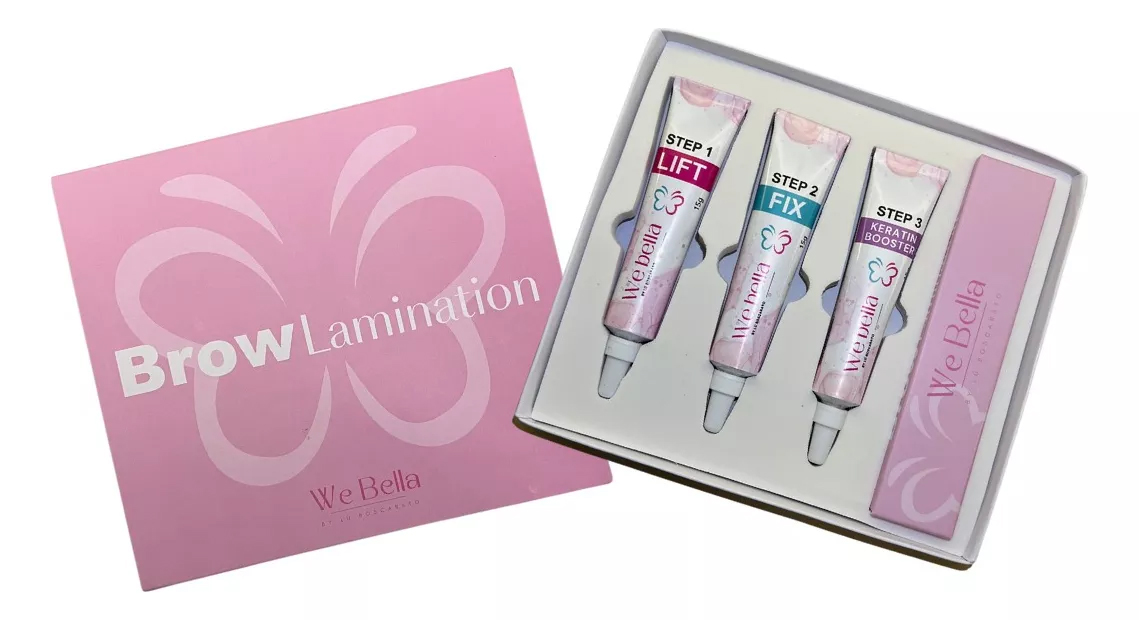 Kit Lash Lifiting E Brow Lamination We Bella C/ Anvisa
