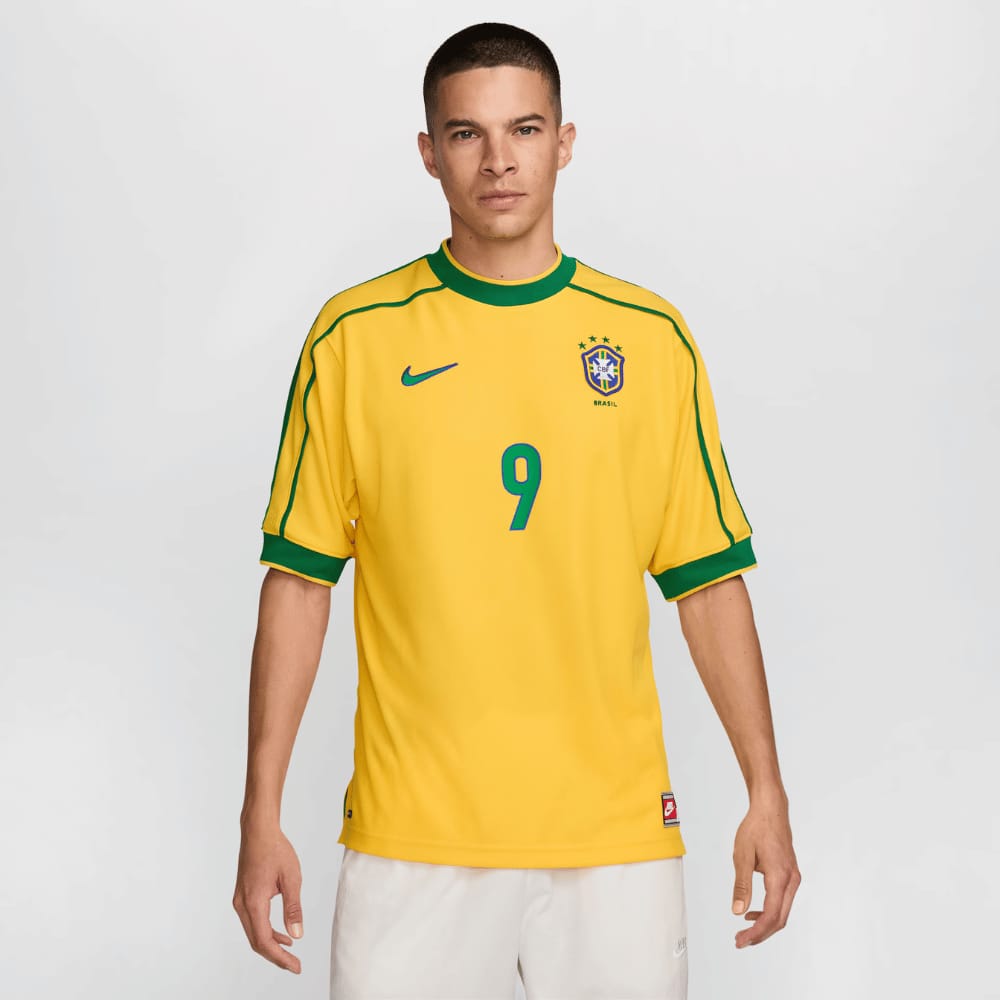 【正規品・新品】Nike 1998 ブラジル代表 9: ロナウド サイズXL Camisa Brasil Nike Reedição 1998 - Ronaldo 9