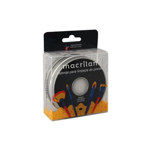 Cp 05 Esponja Para Limpeza De Pinceis Macrilan