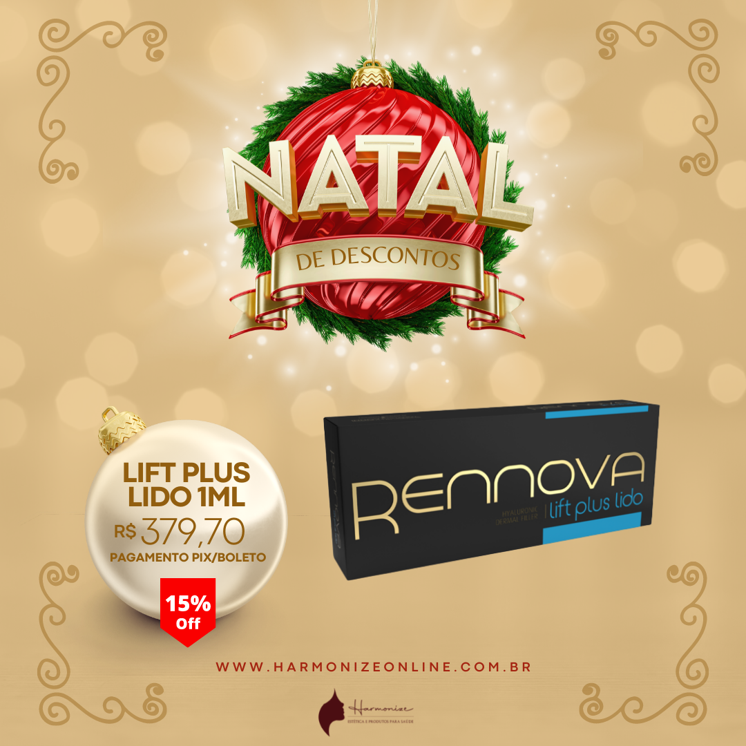NATAL - Ácido Hialurônico Rennova® Lift Plus Lido