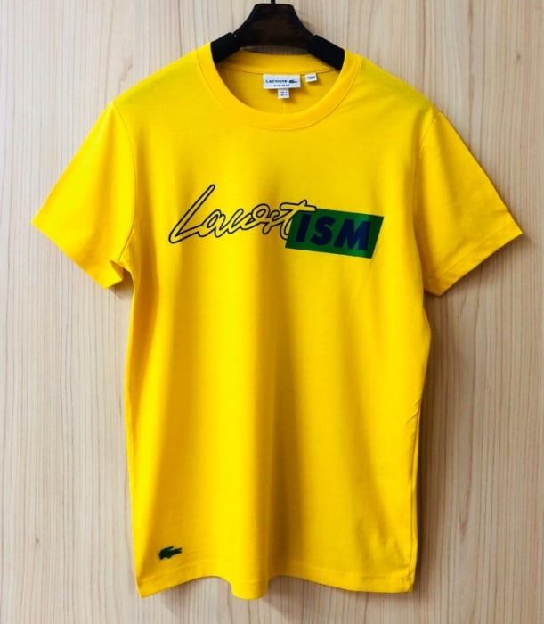 blusa lacoste amarela