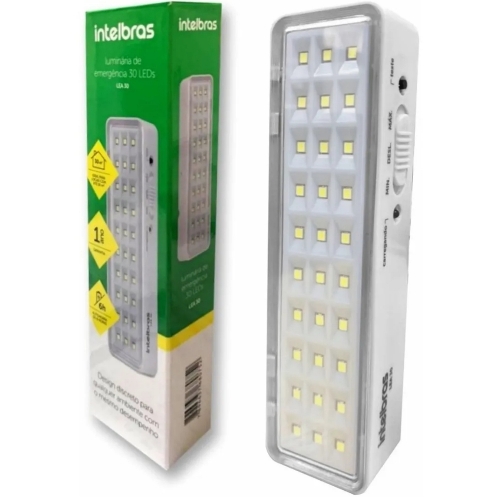 Luminária de Emergência 30 LEDs LEA30 Intelbras