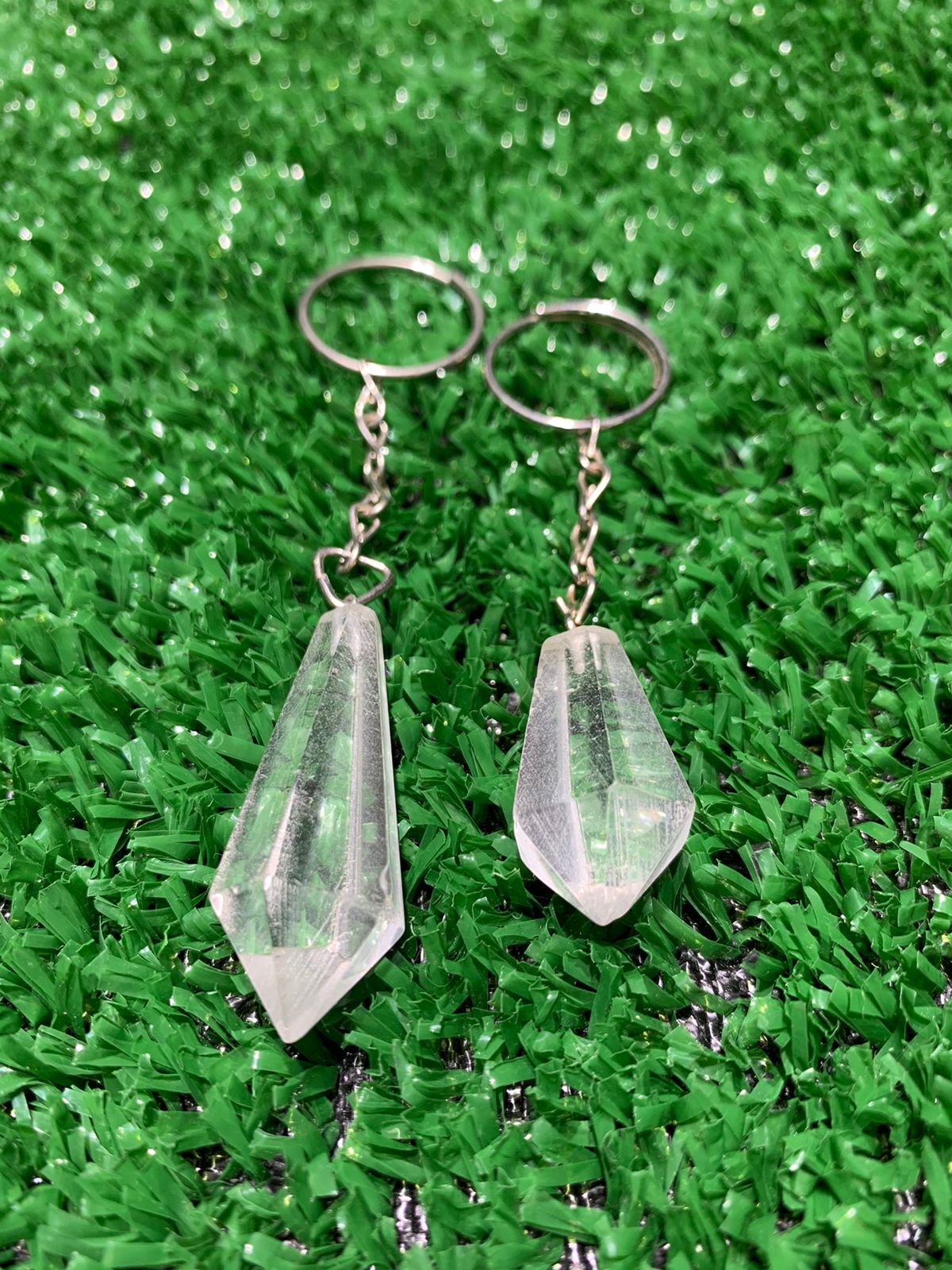 Chaveiro de Cristal - Pontinha Lapidada