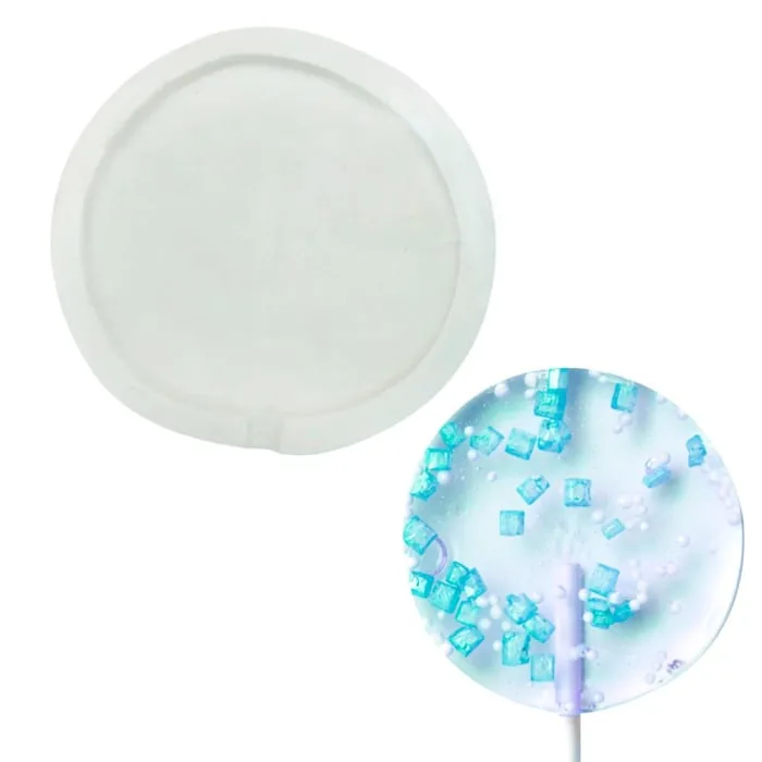 Molde de Silicone Pirulito Grande (6,5cm) - Gummies (big)