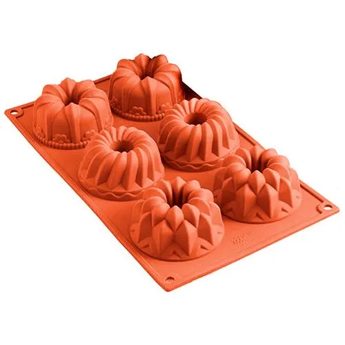 Forma de Silicone Mini Bolos Fantasy - Silikomart (big)