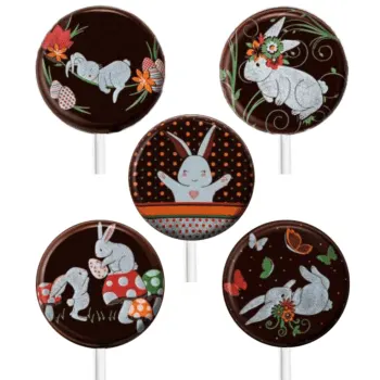 Blister Pirulito Coelhos Jardim (5uni) (normal)