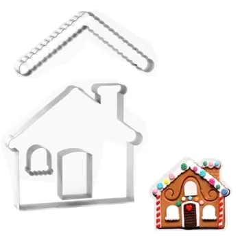 Kit Cortadores Casa de Natal (9,3cm) - kafstar (normal)