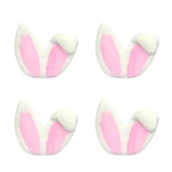 Enfeite de Páscoa em Açúcar Orelha Coelho (5 uni) - Jady Confeitos (normal)