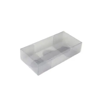 Caixa Acetato para Tablete de Chocolate, Biscoitos e Doces (5uni) 13,5 x 6,5cm - ArtCrystal (normal)