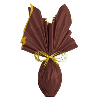 Papel Bopp Dupla Face Opacque Marrom e Ouro 69x89cm (25uni) - Cromus (normal)