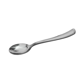 Mini Colher Prata para Ovo de Colher 13cm (50uni) - Cromus