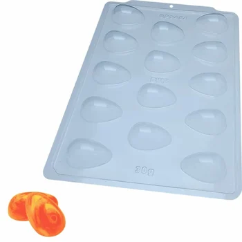 Forma de Chocolate Ovo de Páscoa Acetato e Silicone (30g) - BWB Premium