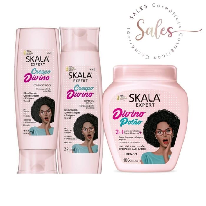Kit Skala de Tratamento Divino Potão