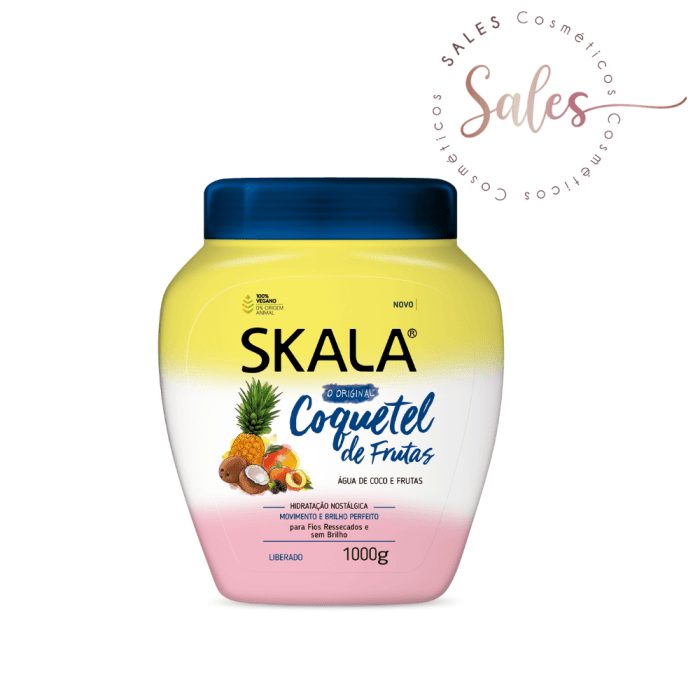 Creme de Tratamento Skala Coquetel de Frutas 1000 g