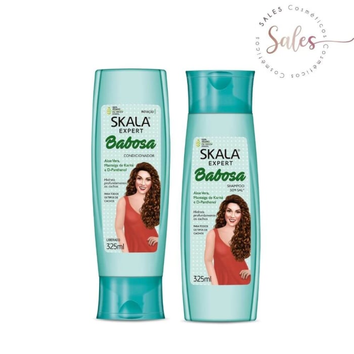 Kit Shampoo + Condicionador Skala Babosa Hidronutritivo 325 ml