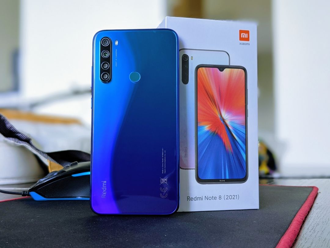 Xiaomi Redmi Note 8 Versão 2021 Azul 64GB