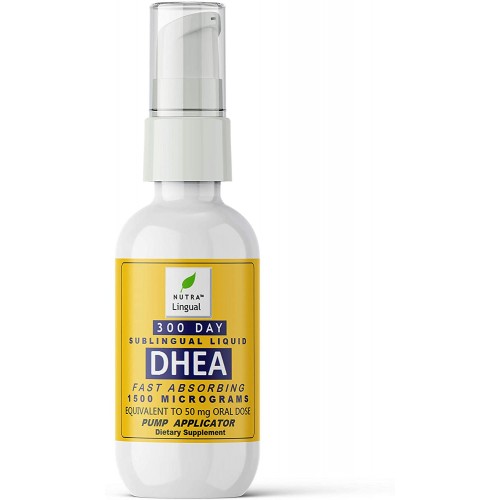DHEA Sublingual 300 dias 50mg Nutra Lingual 50ml