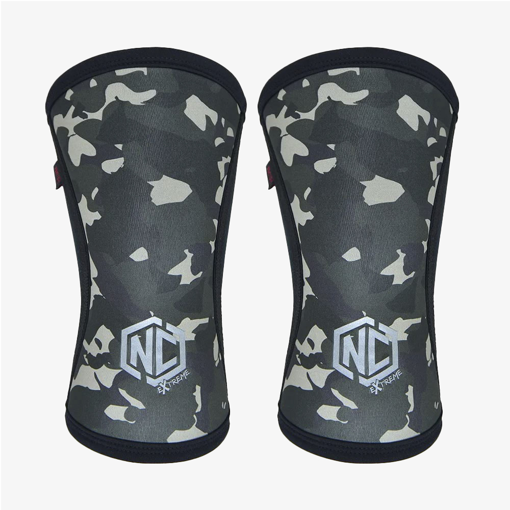 Joelheira camuflada alta performance 7mm.