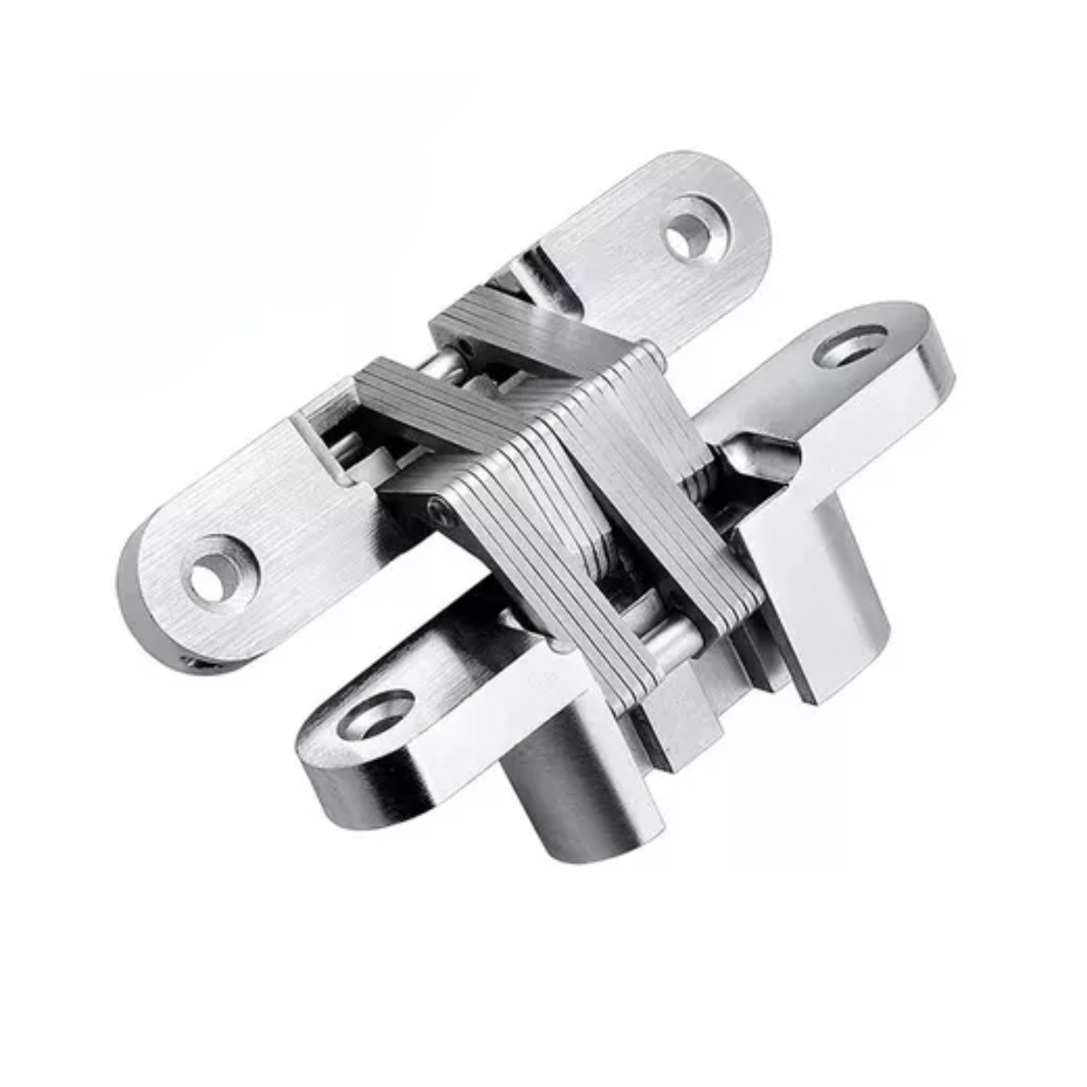 Dobradiça Invisível 45X13mm para Moveis com Parafusos Mixso